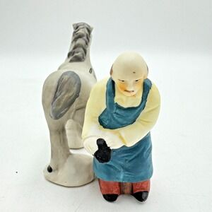 Vintage Venture Memories Collections Porcelain Blacksmith Horse Original Box